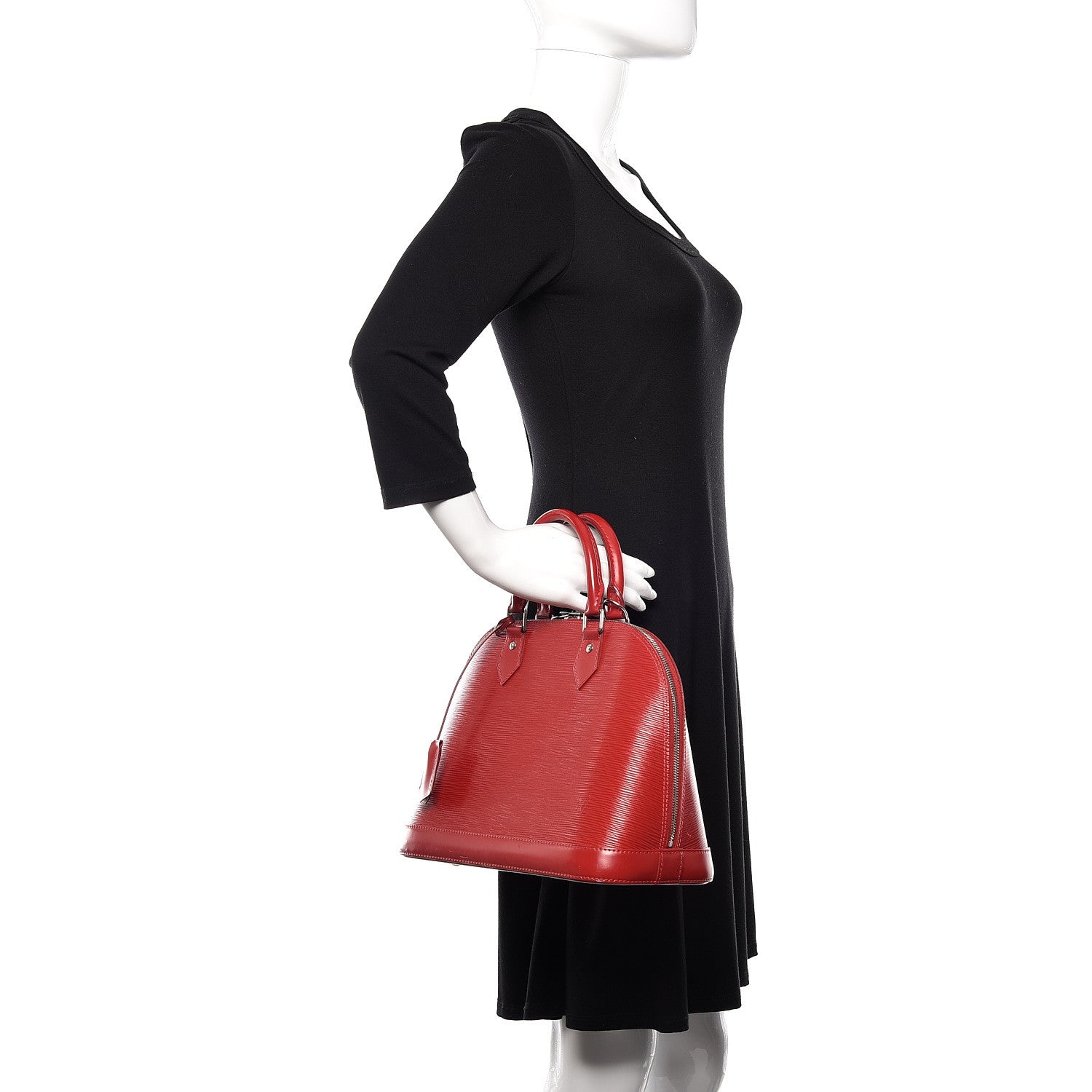 Louis Vuitton Epi Alma PM Rubis 2 of 15