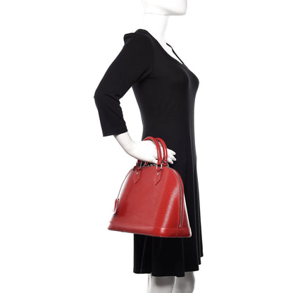 Louis Vuitton Epi Alma PM Rubis 2 of 15