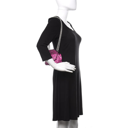 Valentino Garavani Patent Micro Rockstud Spike Shoulder Bag Radiant Orchid 2 of 9