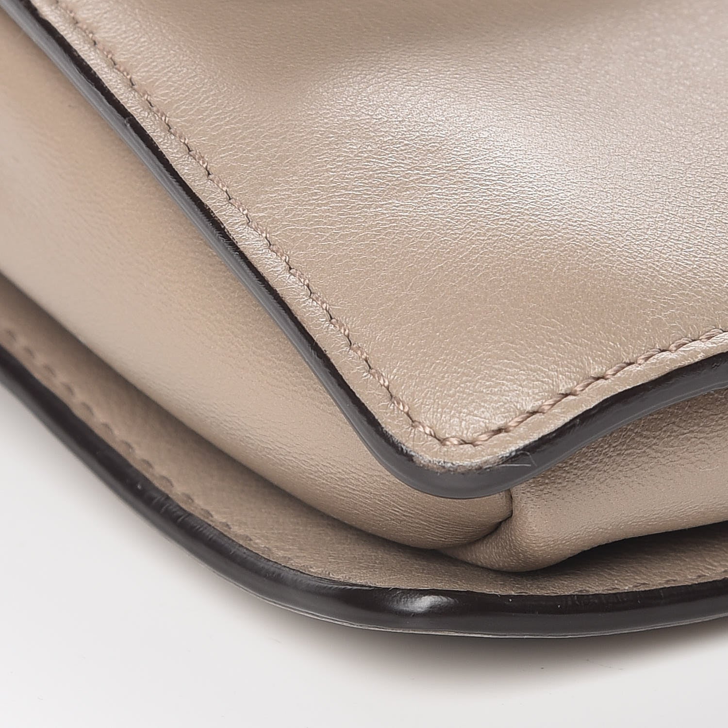 Chloe Suede Calfskin Small Faye Shoulder Bag Motty Grey 5 of 22