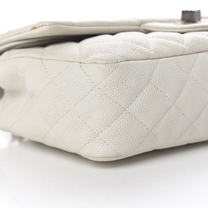 Chanel Caviar Quilted 2.55 Reissue 225 Flap White 17 of 22