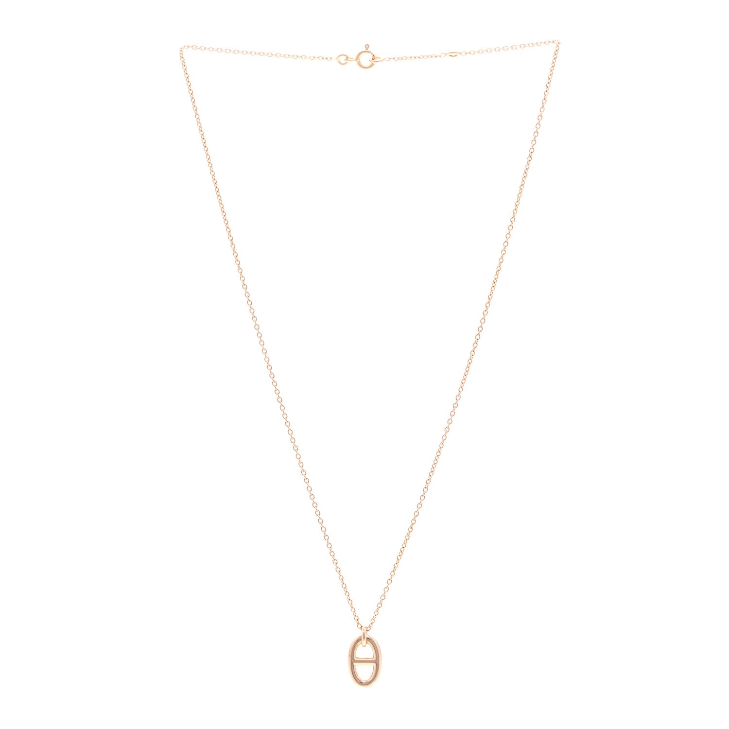 Hermes 18K Rose Gold PM Farandole Pendant Necklace 3 of 6
