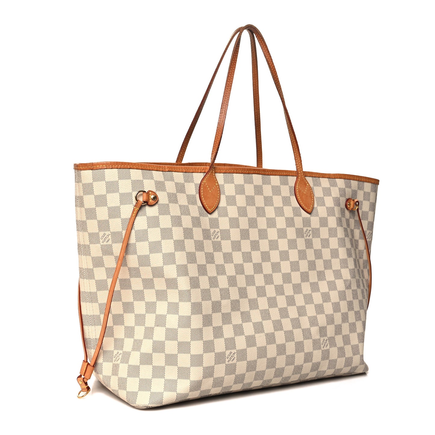 Damier Azur Neo Neverfull GM Rose Ballerine
