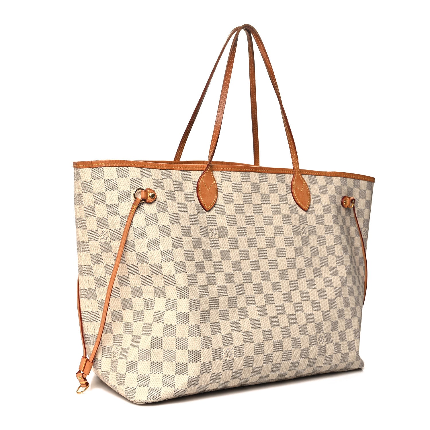 Louis Vuitton Damier Azur Neo Neverfull GM Rose Ballerine 5 of 13