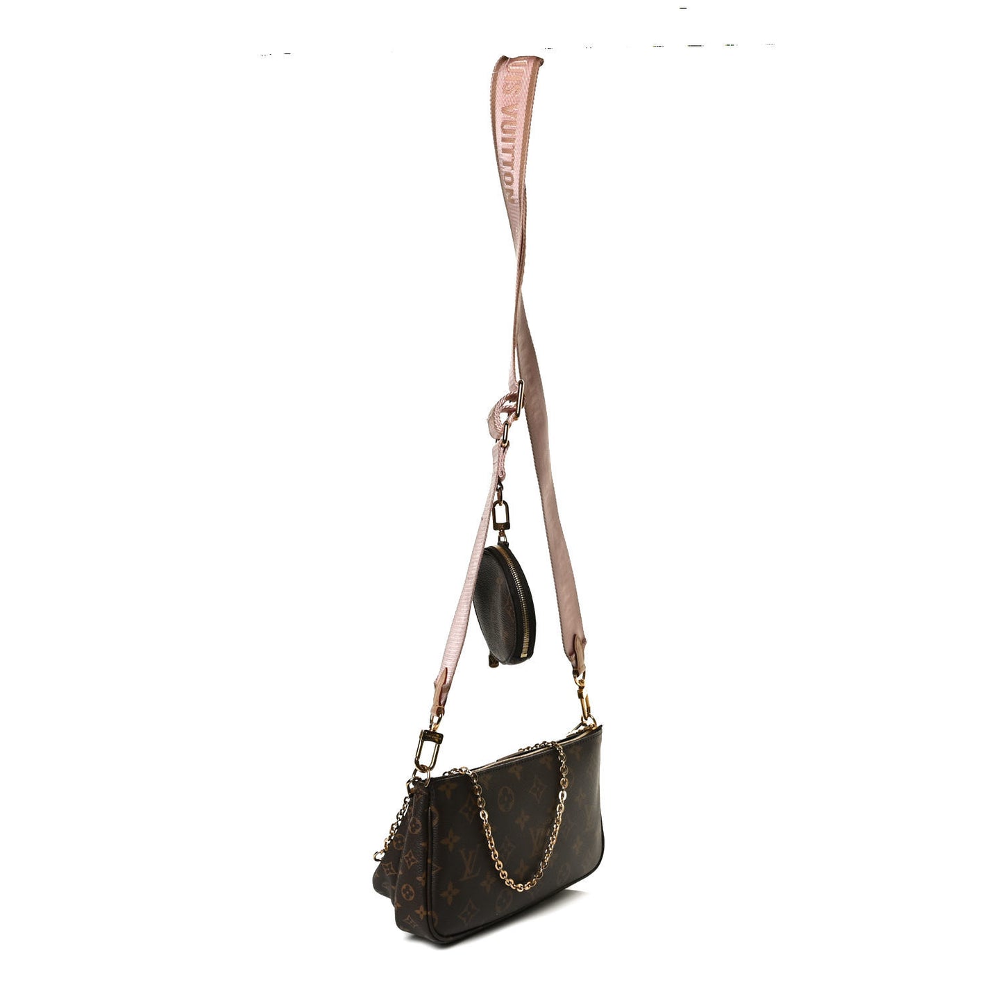 Monogram Multi Pochette Accessories Rose Clair