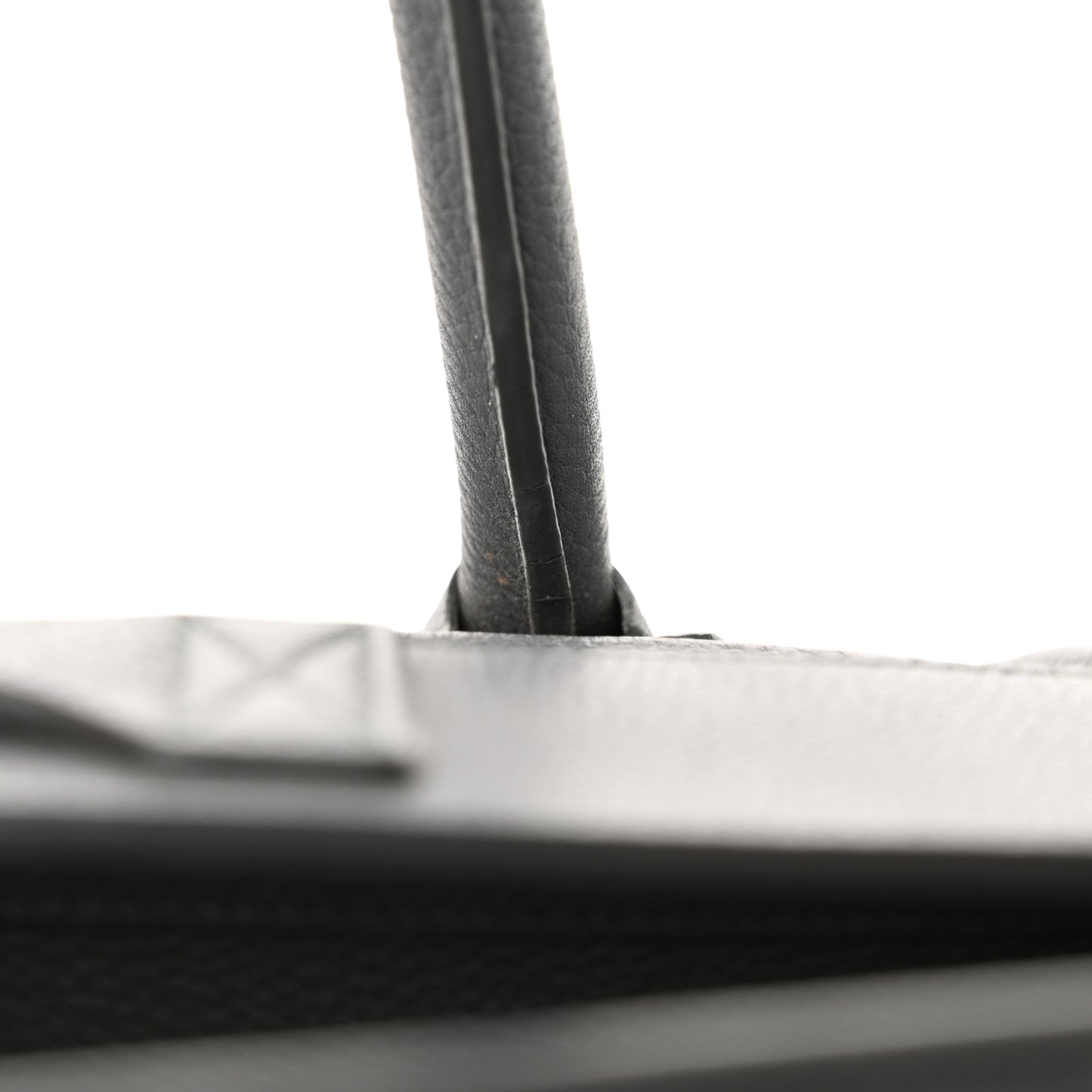 Drummed Calfskin Mini Luggage Kohl