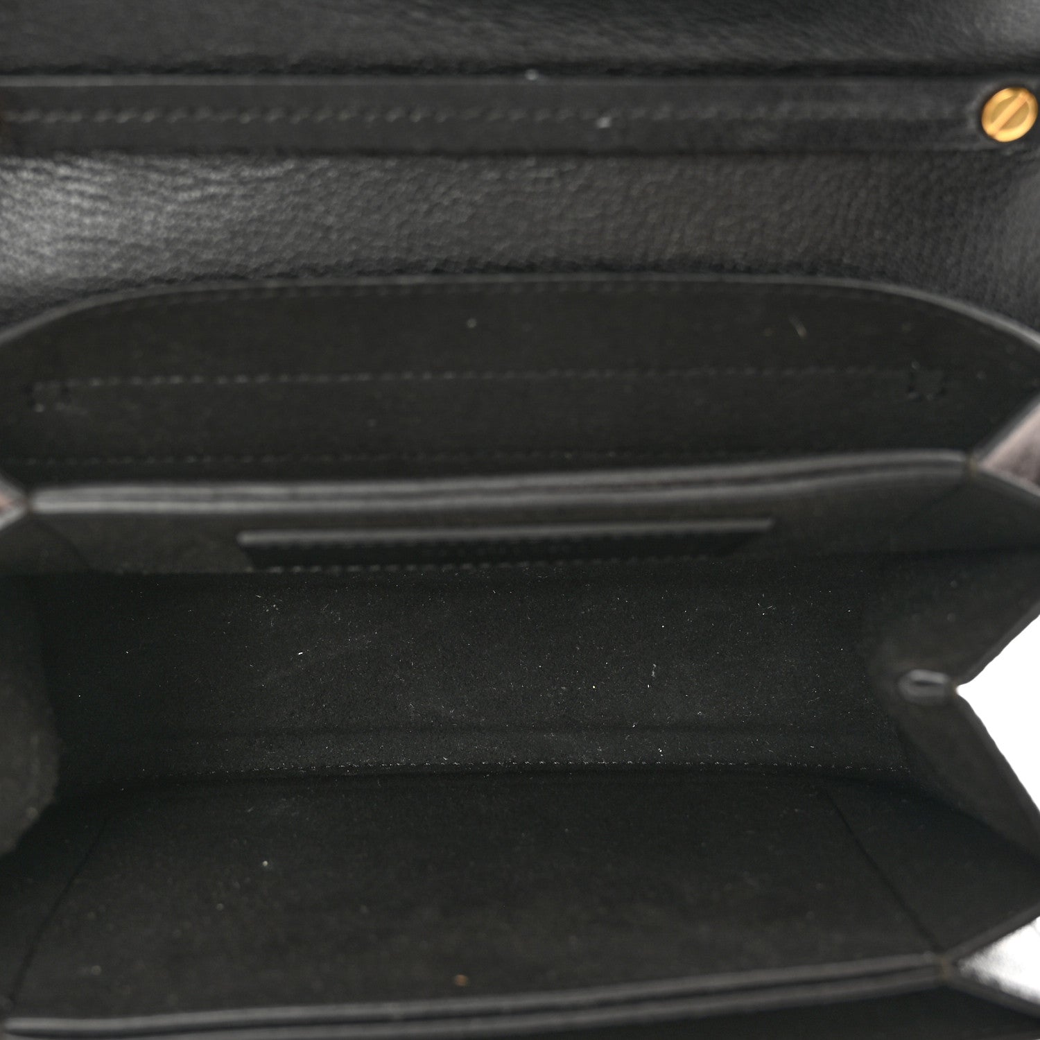 Givenchy Goatskin Suede Small GV3 Shoulder Bag Black 6 of 13