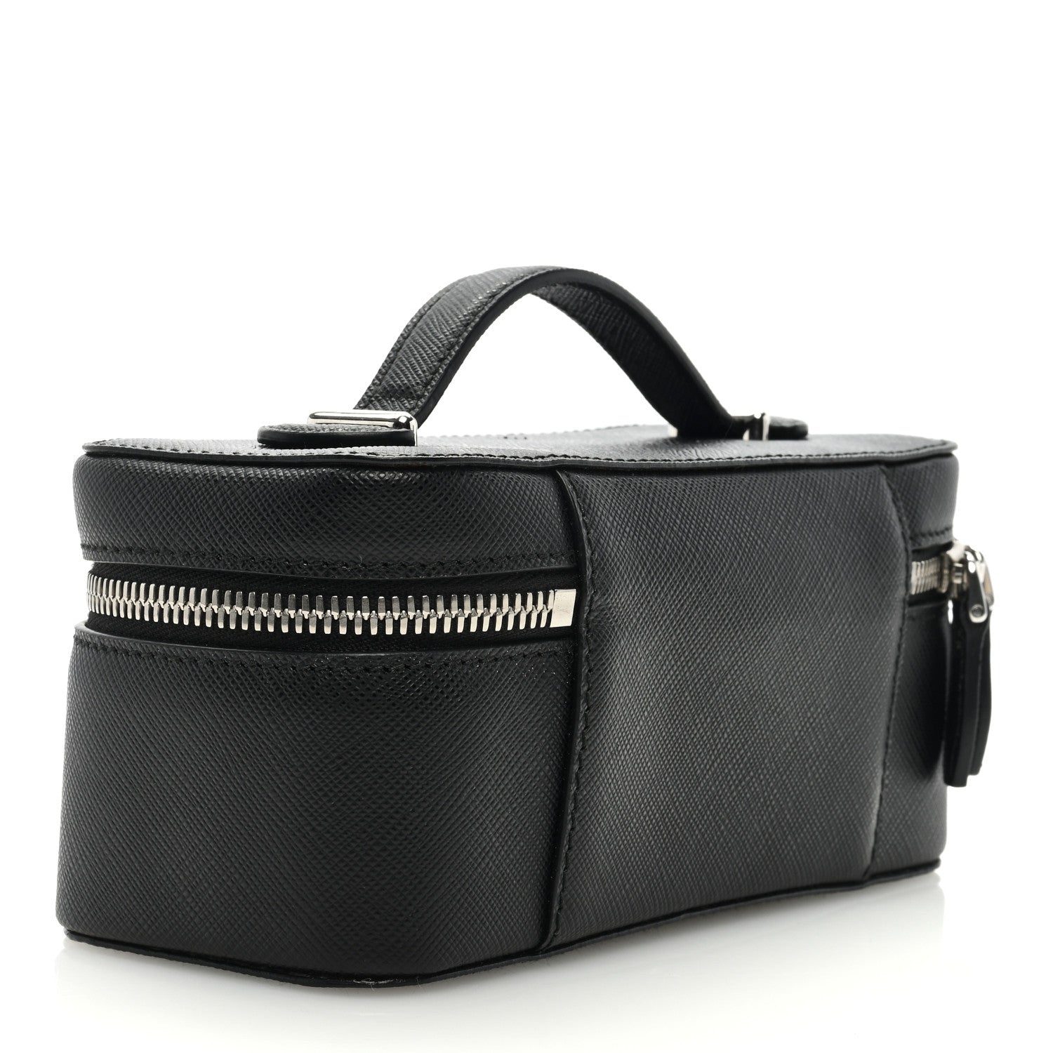 Prada Saffiano Beauty Small Pouch Black 3 of 7
