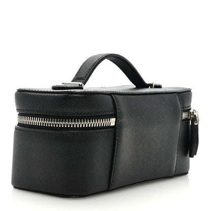 Prada Saffiano Beauty Small Pouch Black 3 of 7