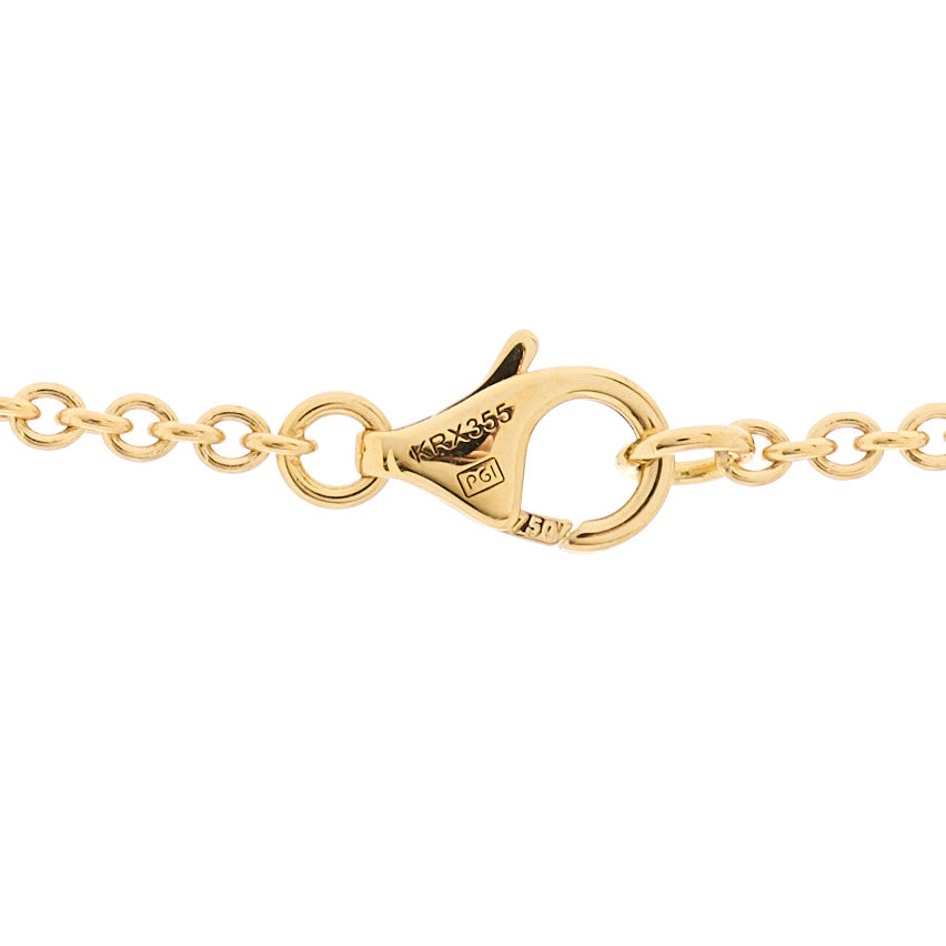 Cartier 18K Yellow Gold Interlocking LOVE Necklace 5 of 5