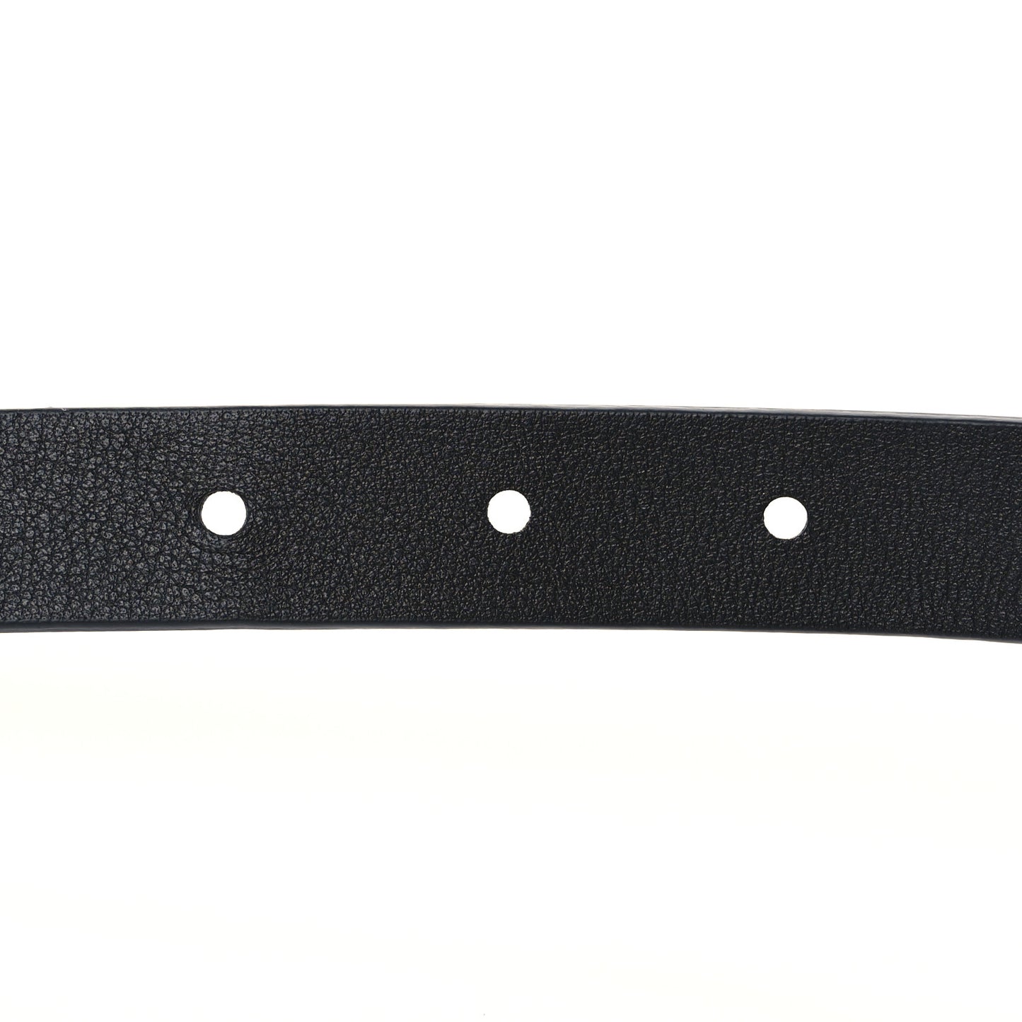 Calfskin Embossed LV Initiales 20mm Belt 75 30 Black