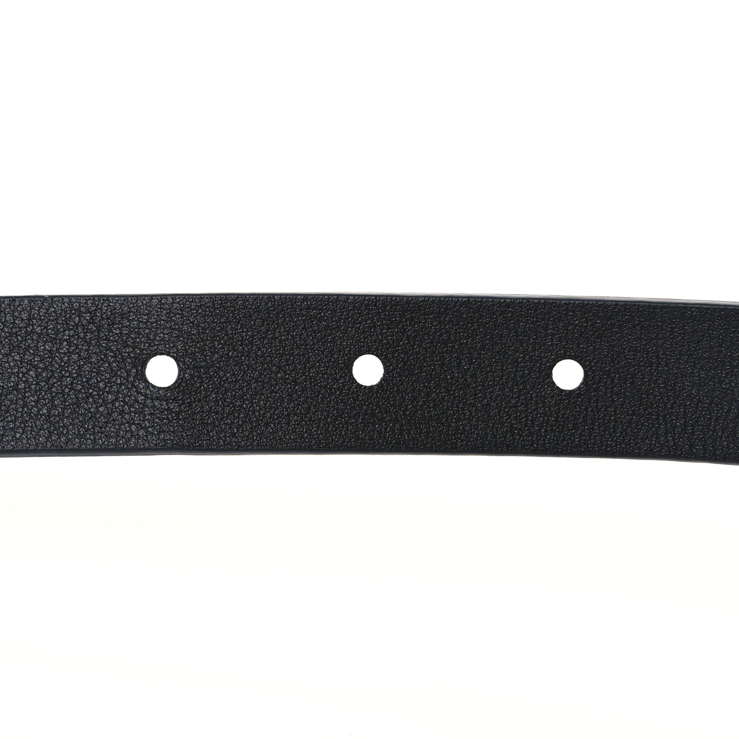 Louis Vuitton Calfskin Embossed LV Initiales 20mm Belt 75 30 Black 6 of 6