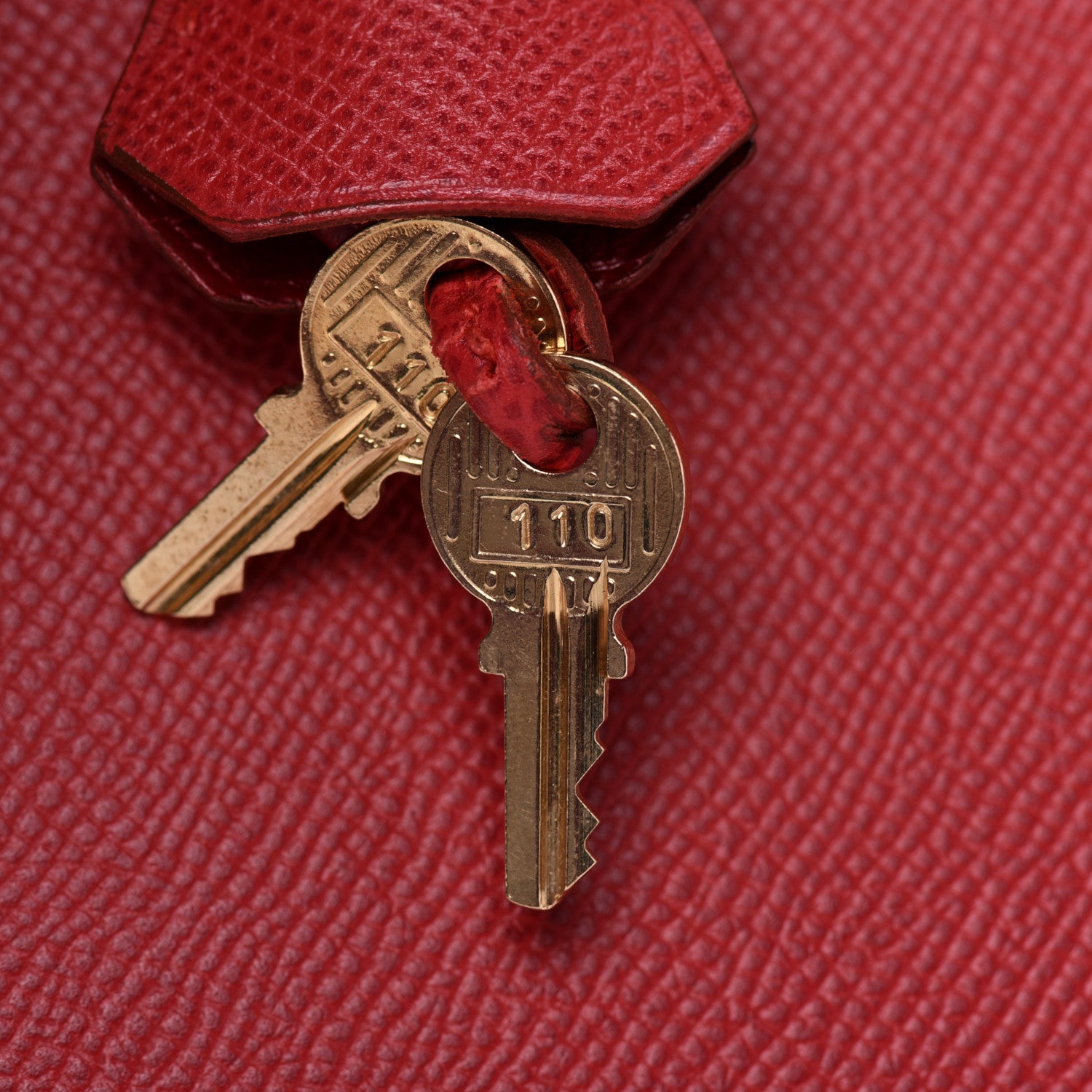 Hermes Courchevel Kelly Sellier 32 Rouge Vif 31 of 36