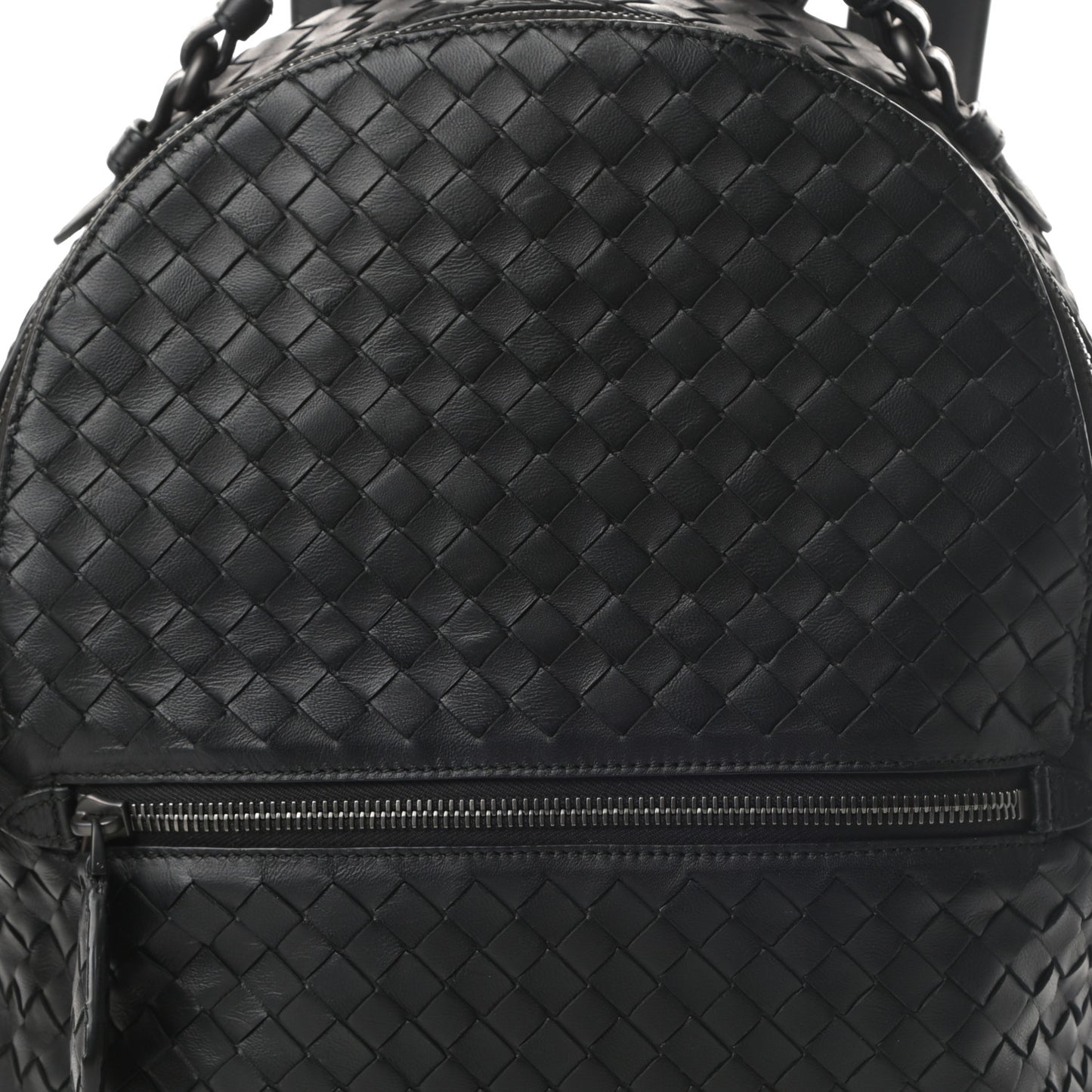 Nappa Intrecciato Backpack Black