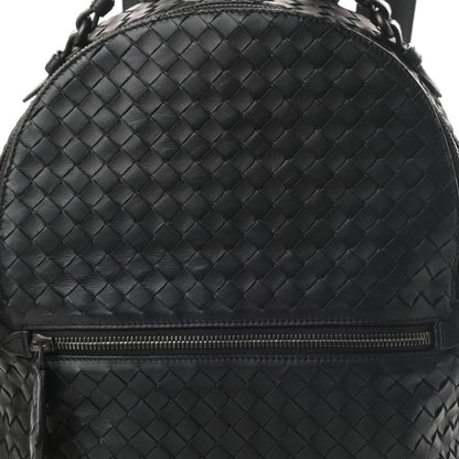 Bottega Veneta Nappa Intrecciato Backpack Black 8 of 14