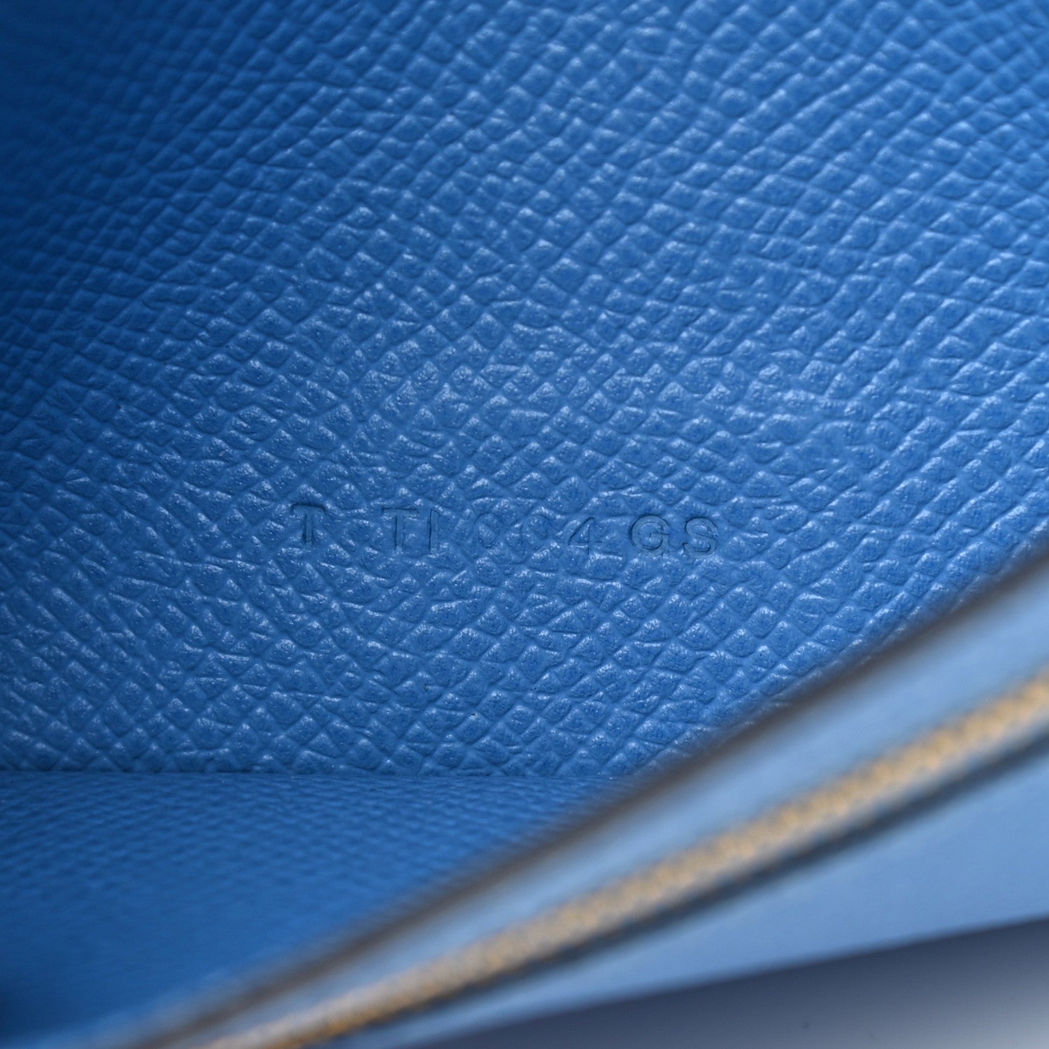 Hermes Epsom Bearn Gusset Wallet Bleu Paradis 7 of 12