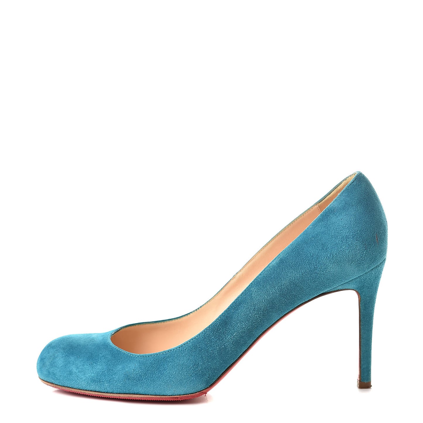 Suede Ron Ron 100 Pumps 40.5 Turquoise