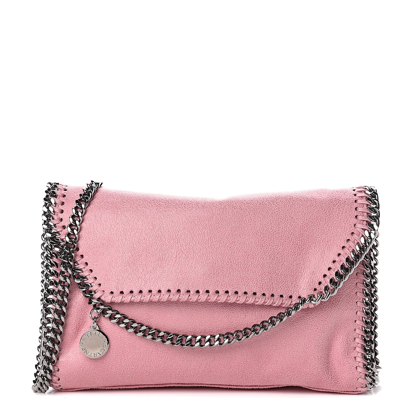 Shaggy Deer Mini Falabella Shoulder Bag Pink