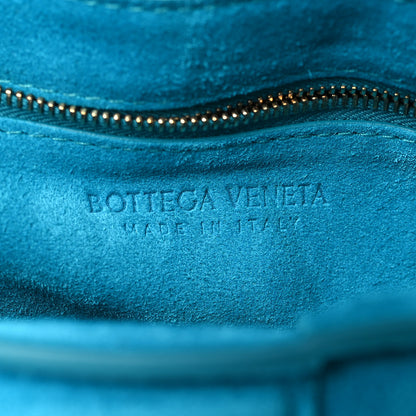 Bottega Veneta Suede Maxi Intrecciato Padded Chain Cassette Crossbody Bag Blaster 6 of 9