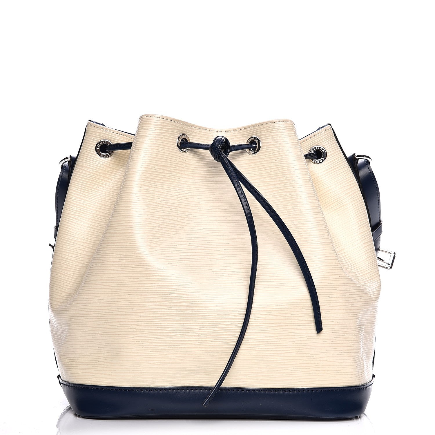Louis Vuitton Epi Petit Bi-Color Noe Ivory Indigo 1 of 7
