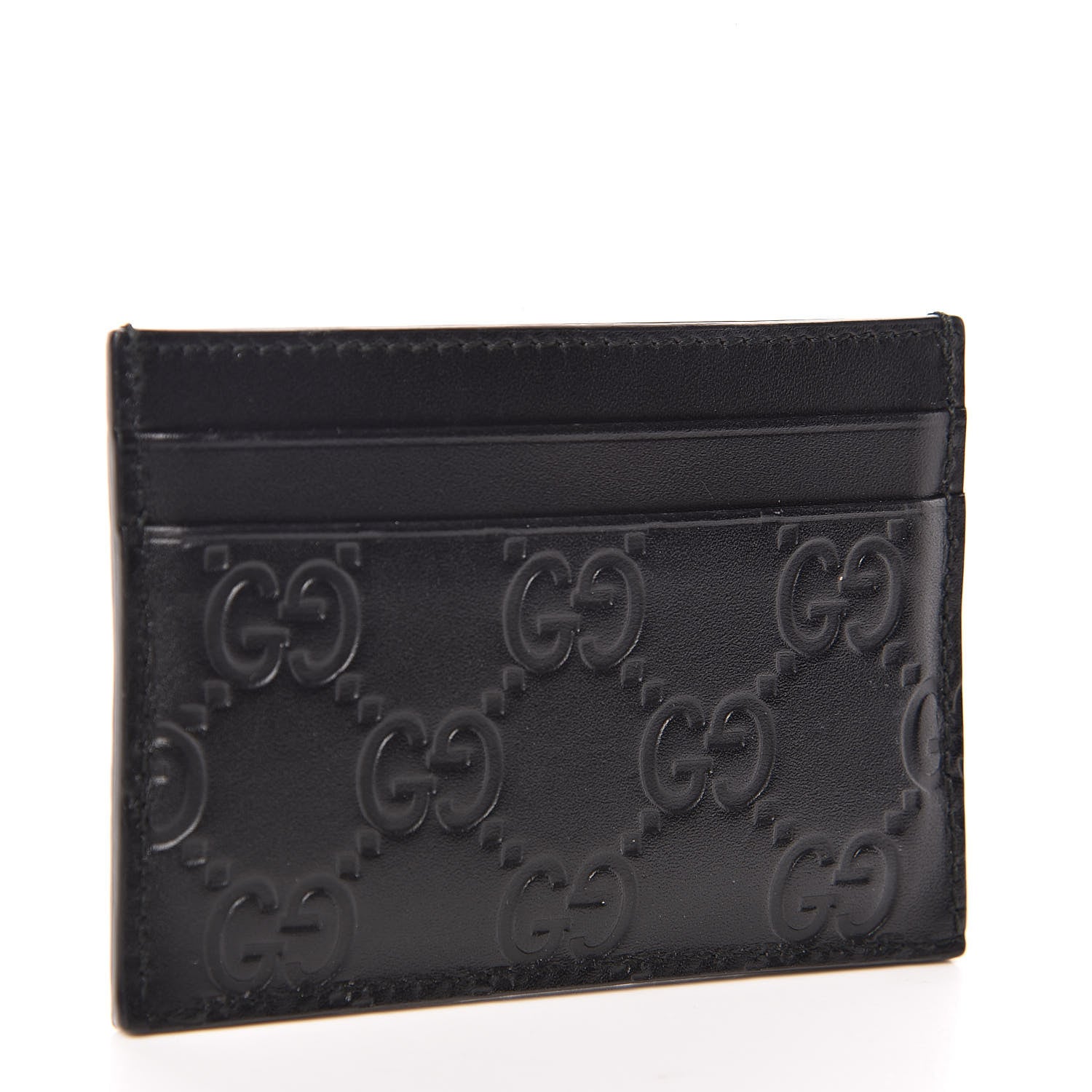 Gucci Guccissima Card Holder Black 3 of 7
