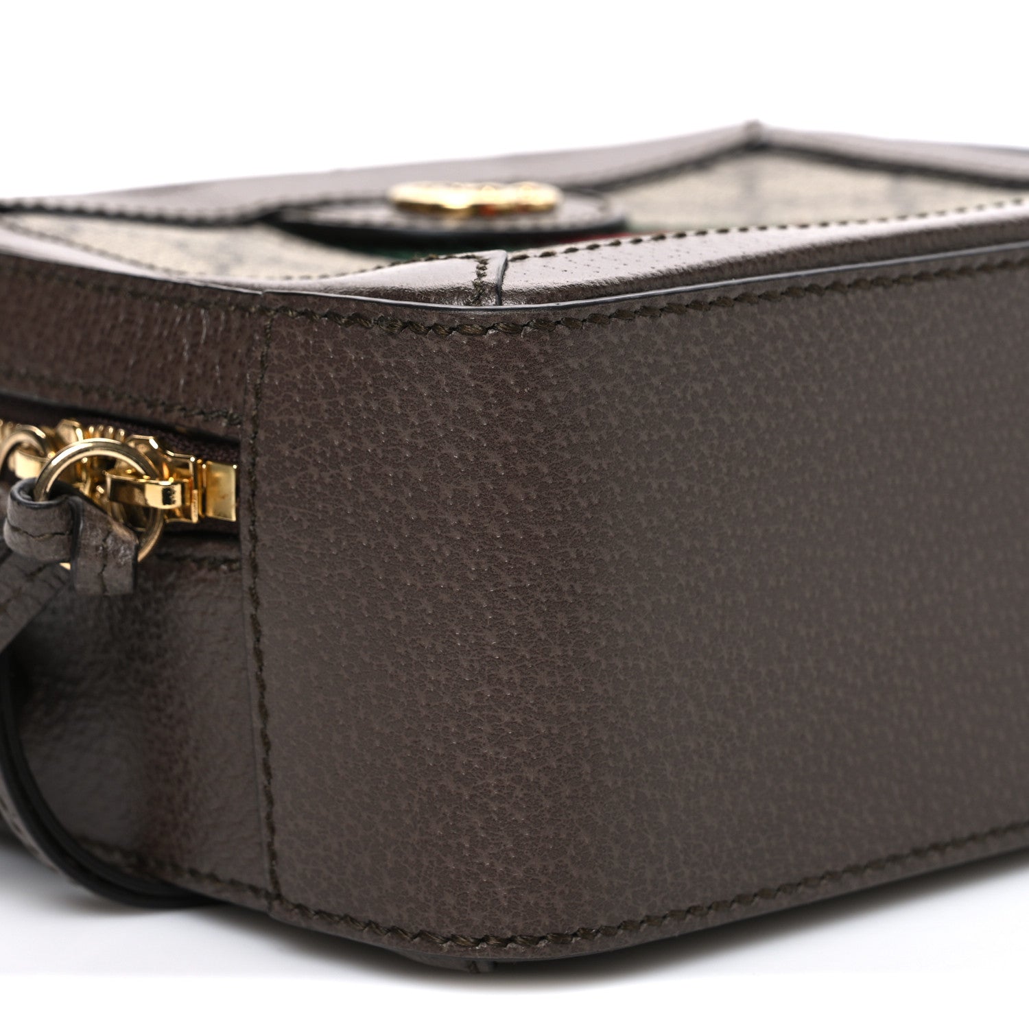 Gucci GG Supreme Monogram Mini Ophidia Top Handle Shoulder Bag
