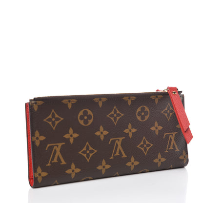 Louis Vuitton Monogram Adele Wallet Coquelicot 3 of 9