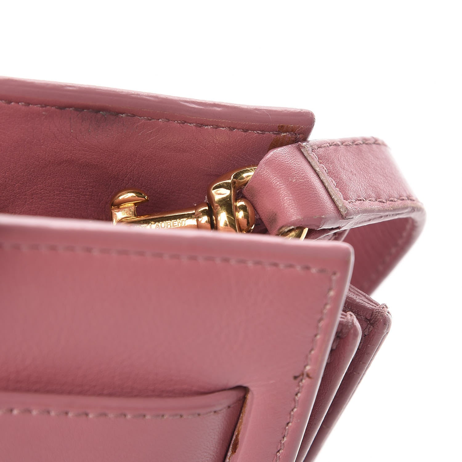 Saint Laurent Calfskin Nano Sac De Jour Rose Dark 20 of 28