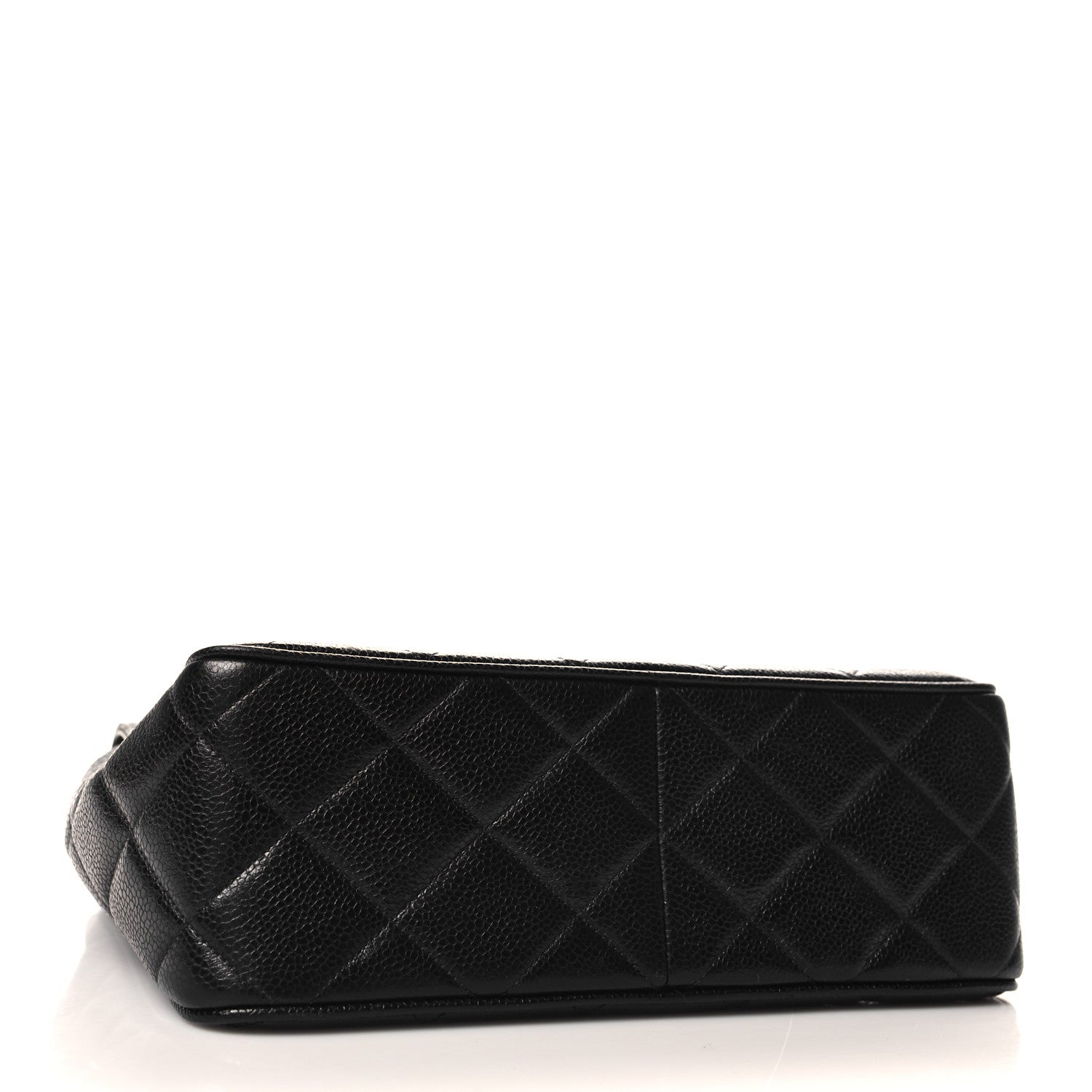 Chanel Caviar Quilted Jumbo Square Flap Black 4 of 10