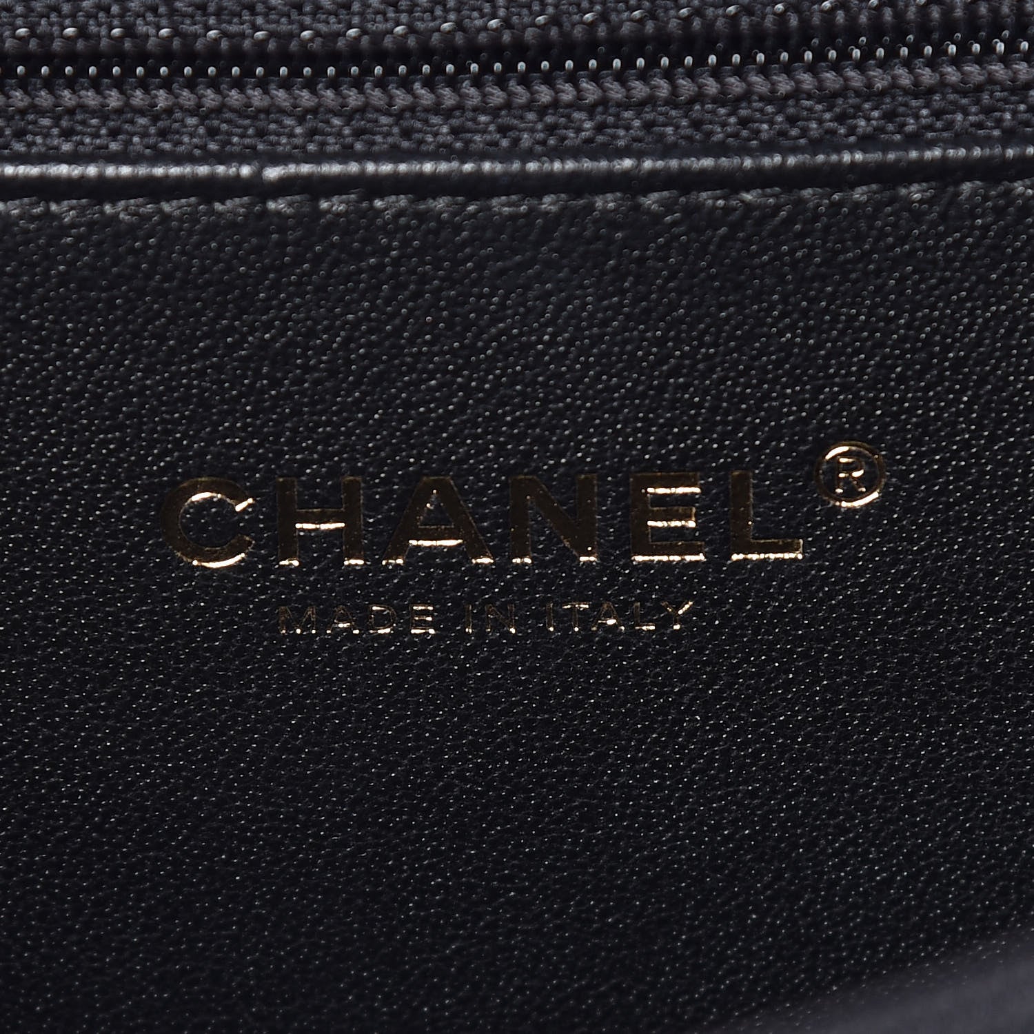 Chanel Caviar Quilted Medium CC Filigree Vanity Case Black 6 of 10