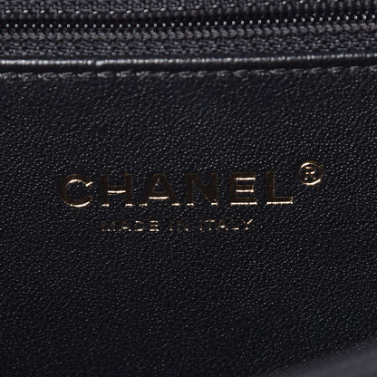 Chanel Caviar Quilted Medium CC Filigree Vanity Case Black 6 of 10