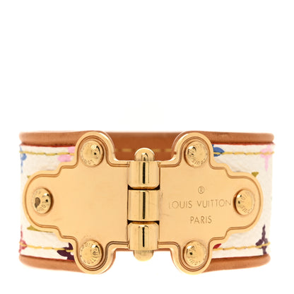 Louis Vuitton Monogram Multicolor Save It Bracelet 17 White 1 of 6