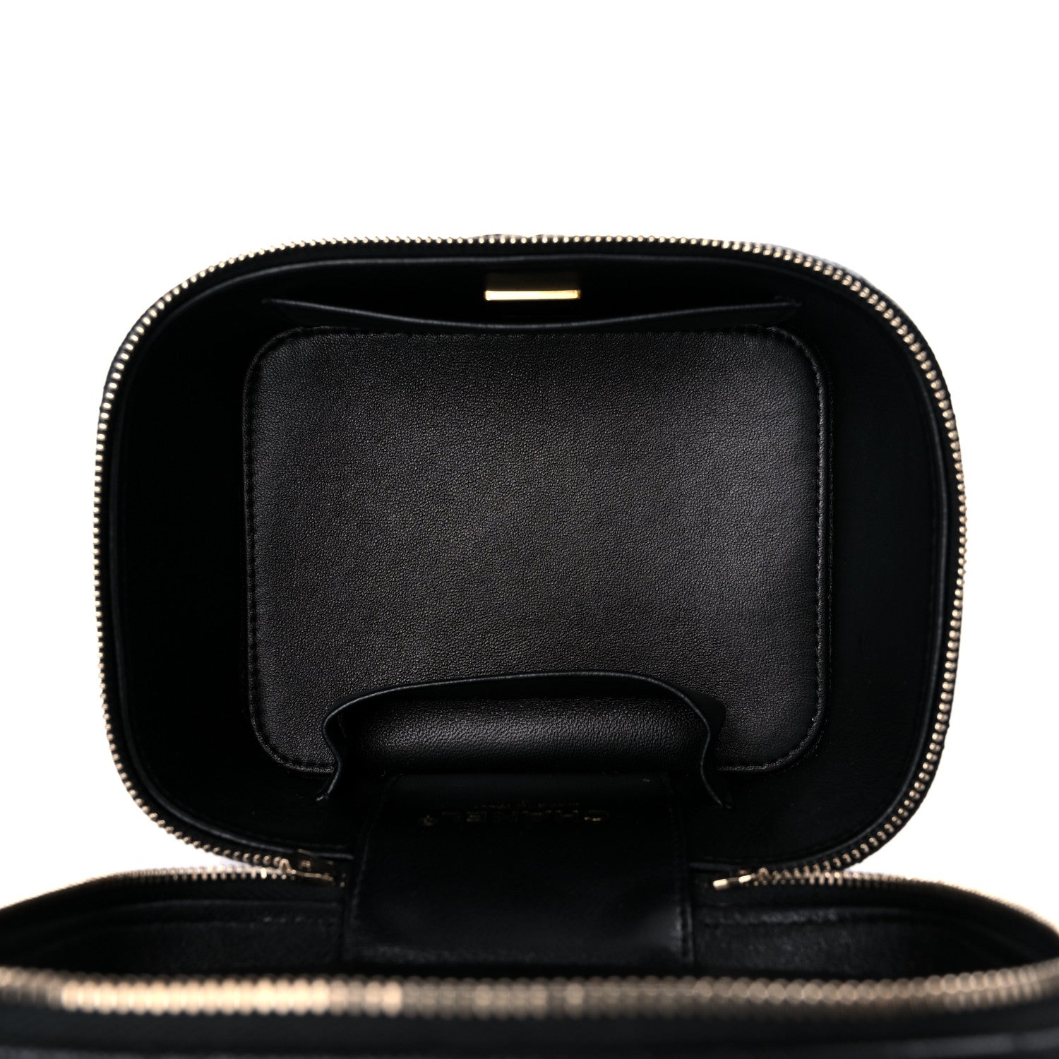 Chanel Caviar Quilted Small CC Vanity Case Black 4 of 9