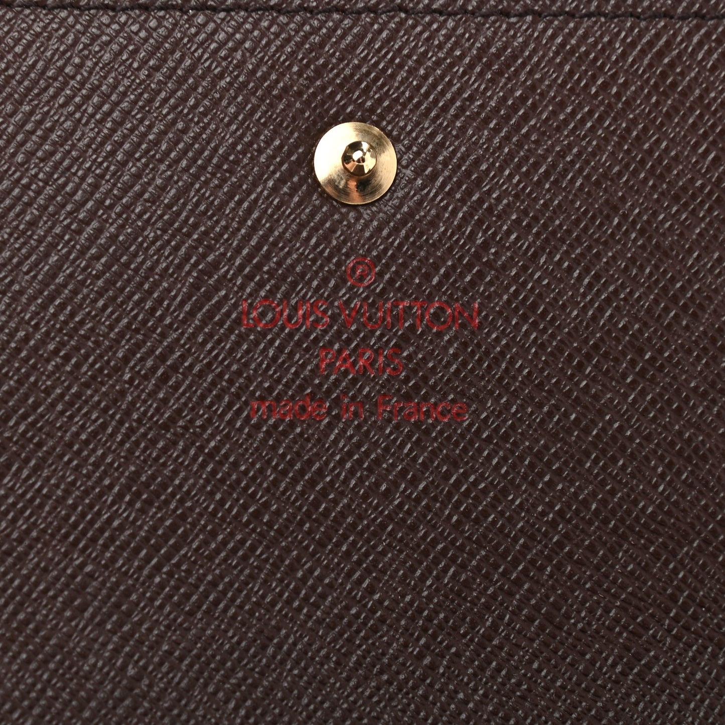 Damier Ebene Porte Tresor International Wallet