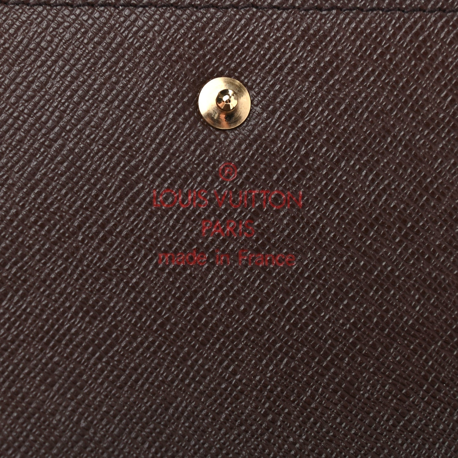 Louis Vuitton Damier Ebene Porte Tresor International Wallet 6 of 8
