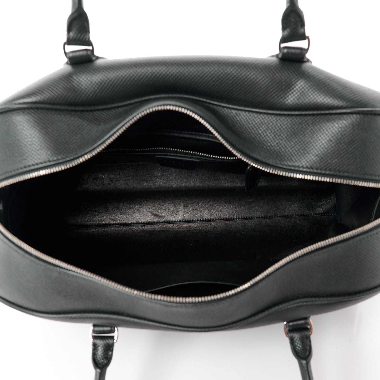 Stamped Saddle Calfskin India 15.75 Dark Brown