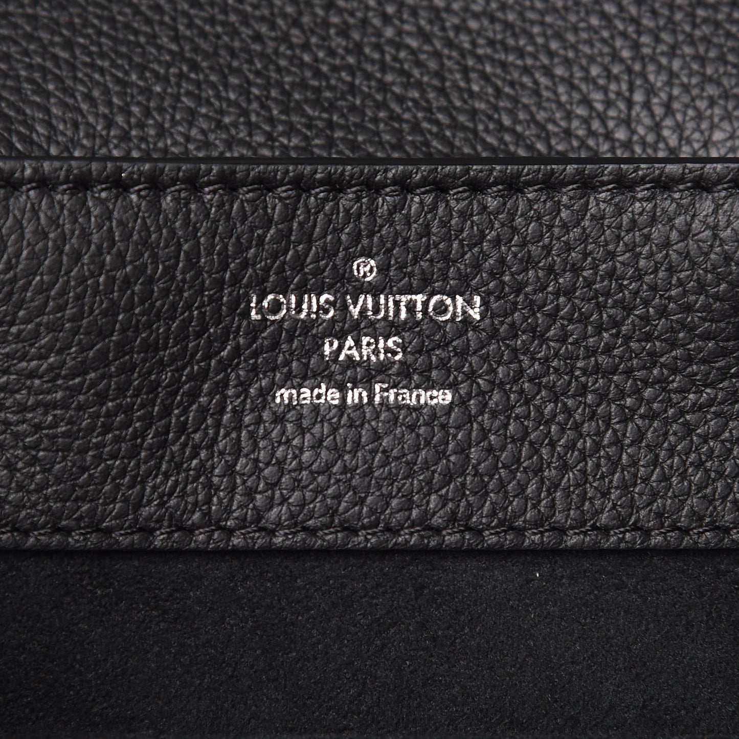 Calfskin Lockme Mini Backpack Black