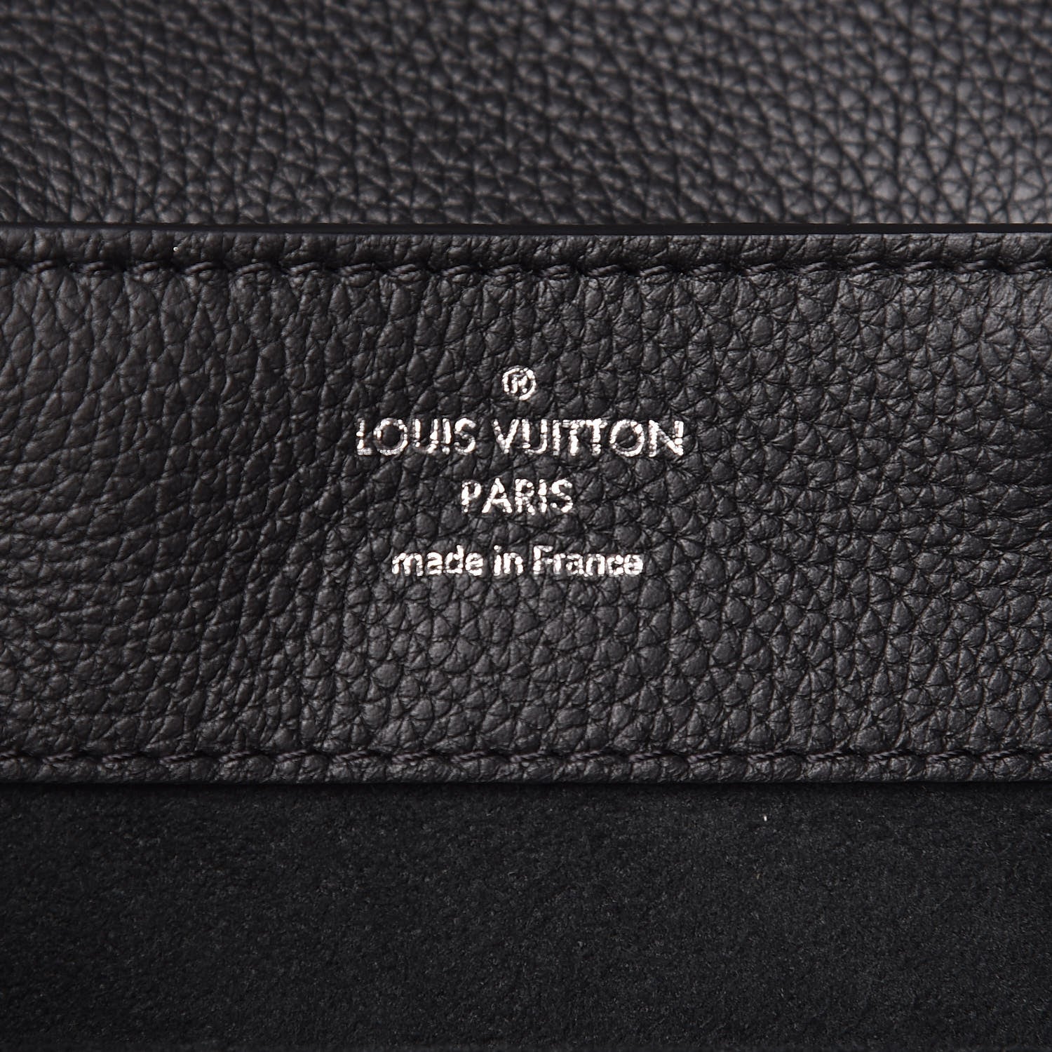 Louis Vuitton Calfskin Lockme Mini Backpack Black 8 of 9
