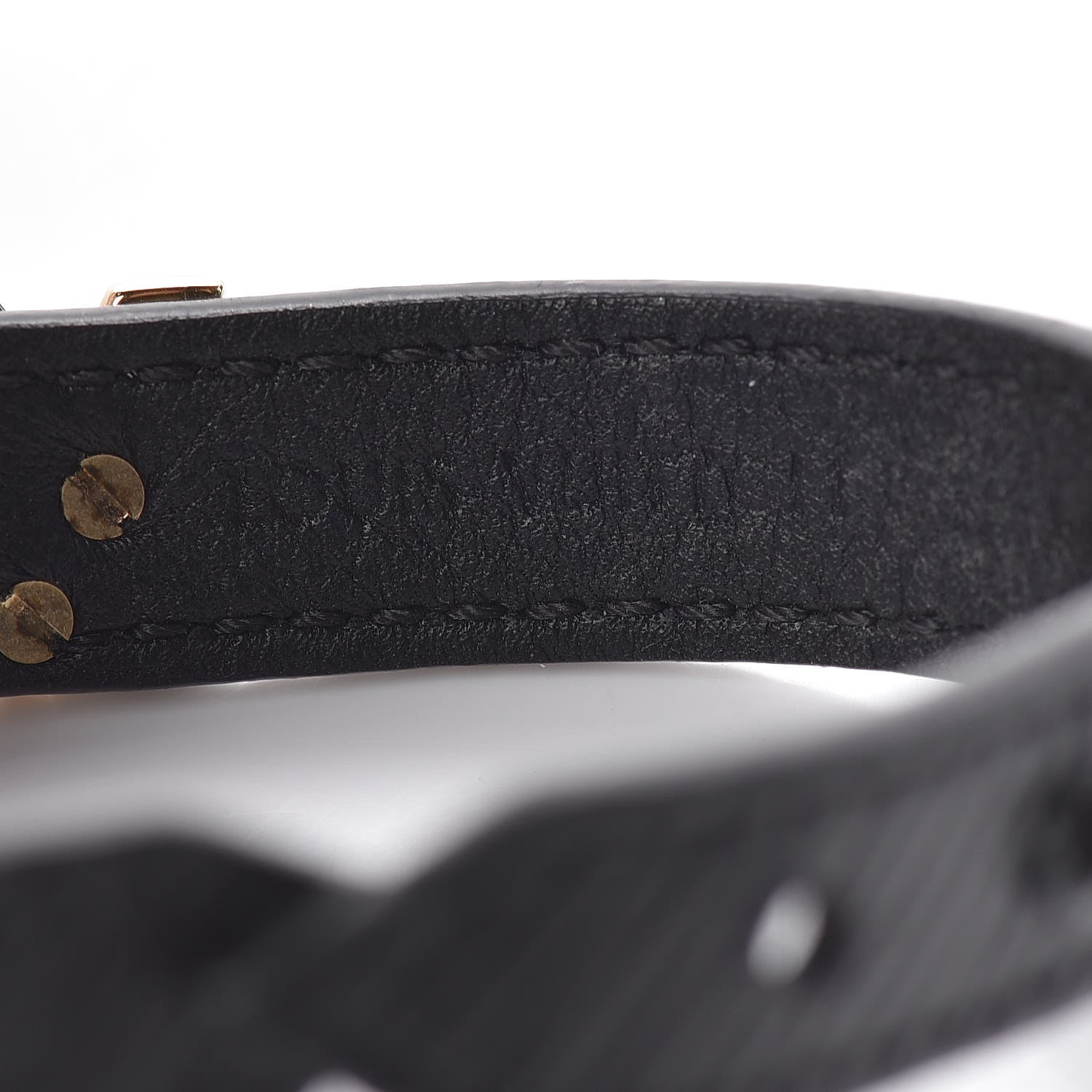 Louis Vuitton Epi Twist It Bracelet 17 Black 4 of 7