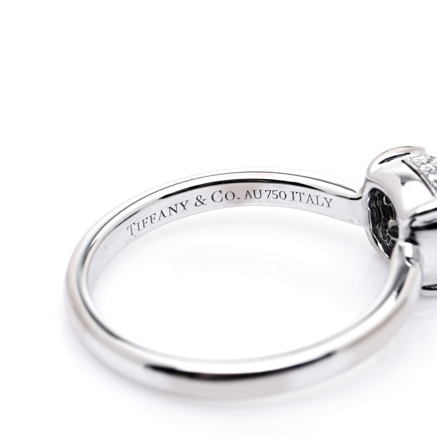 18K White Gold Diamond 7mm Paloma Picasso Sugar Stacks Ring 54 7