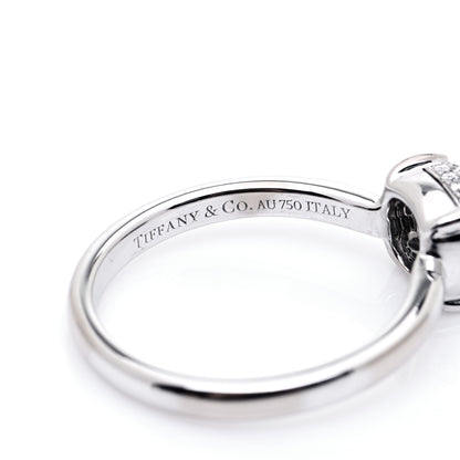 Tiffany 18K White Gold Diamond 7mm Paloma Picasso Sugar Stacks Ring 54 7 4 of 6