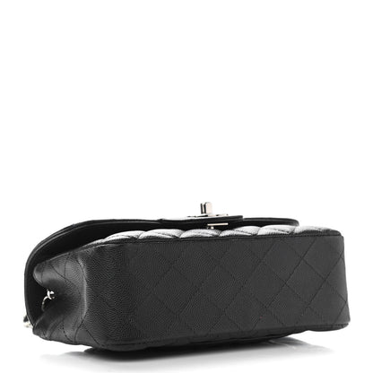 Chanel Caviar Quilted Mini Rectangular Flap Black 4 of 12