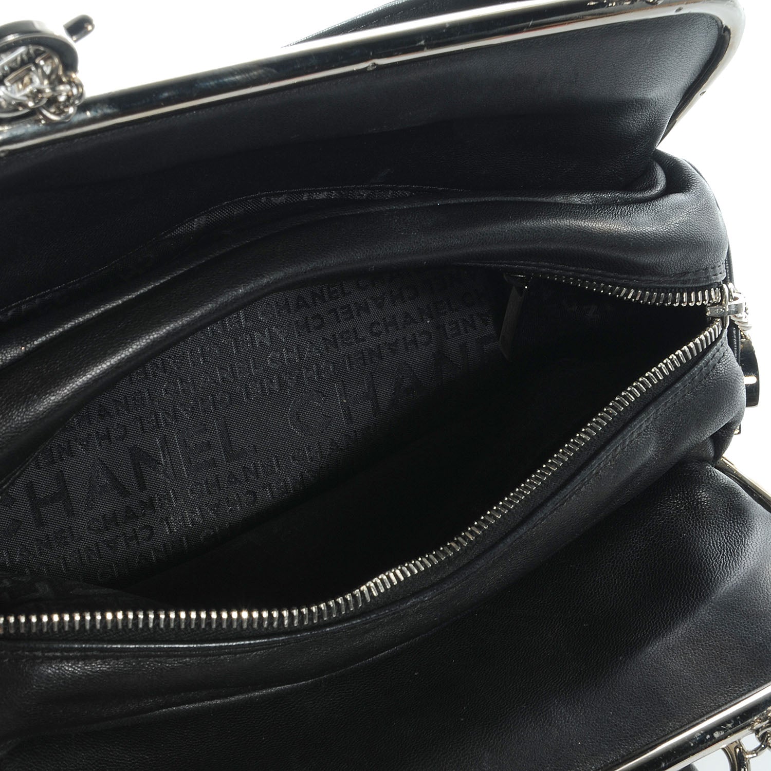 Chanel Lambskin Ultimate Soft Frame Bag Black 5 of 9