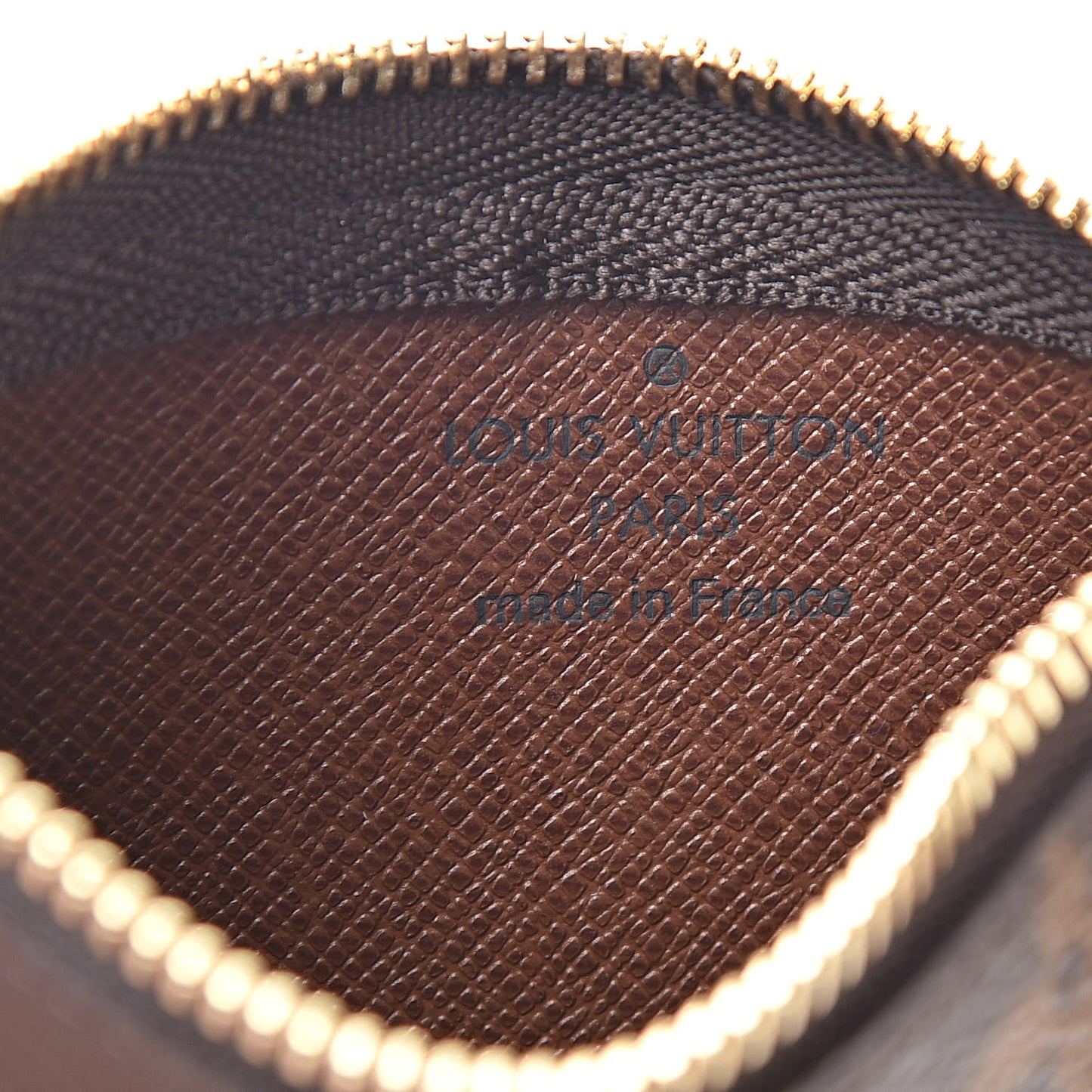 Monogram Key Pouch
