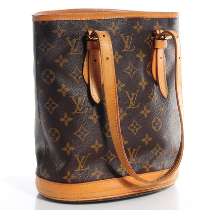 Louis Vuitton Monogram Petit Bucket 23 3 of 9