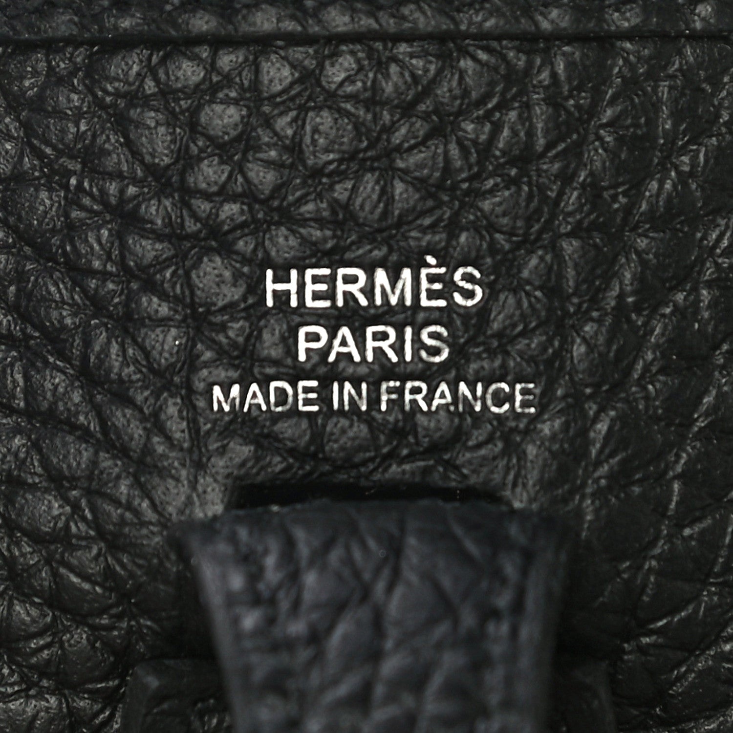 Hermes Taurillon Clemence Evelyne TPM Black 6 of 10