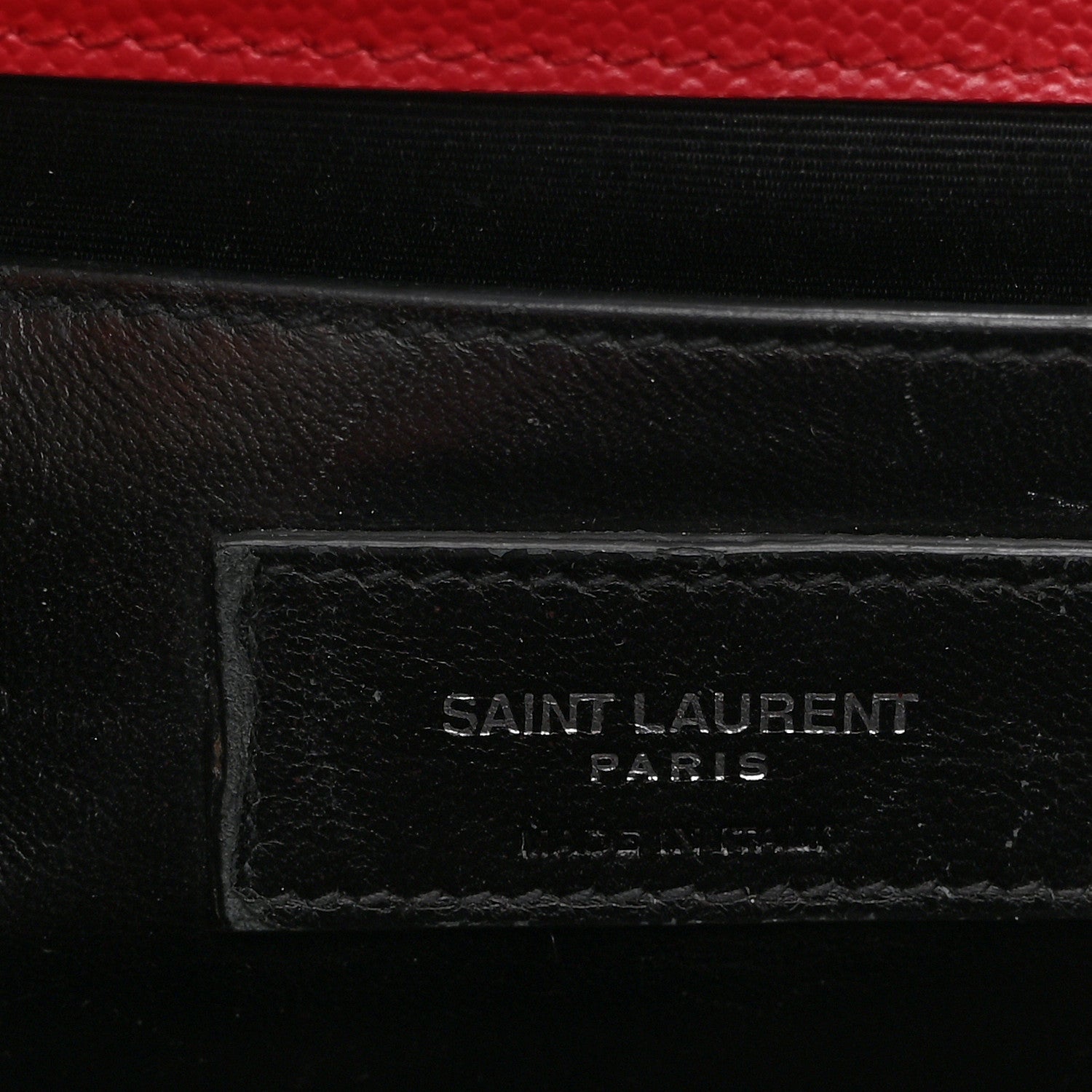 Saint Laurent Grain De Poudre Medium Monogram Kate Satchel New Lipstick 6 of 10