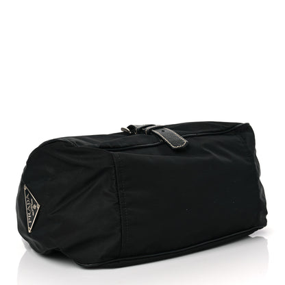 Prada Tessuto Nylon Vitello Daino Hobo Black 4 of 10