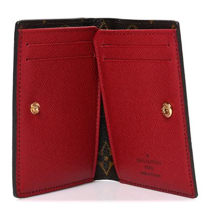 Louis Vuitton Monogram Compact Marie Wallet Rouge 5 of 7
