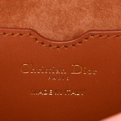 Christian Dior Box Calfskin Medium Bobby Flap Dark Tan 6 of 12